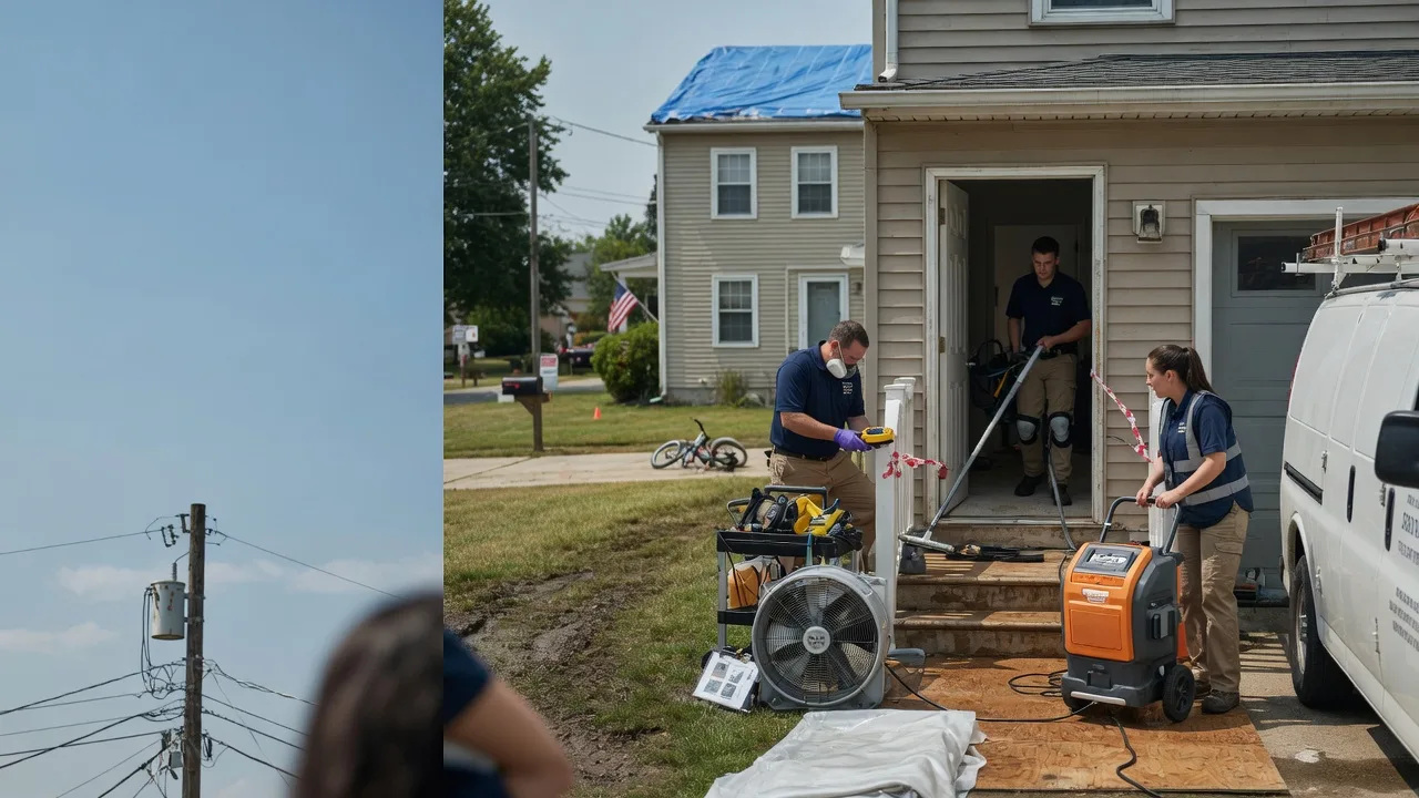 Water Damage Repair in Hunlock Creek, PA near me